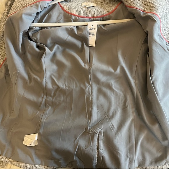 SALE NWT Loft Gray Blazer | 2 - Picture 4 of 5